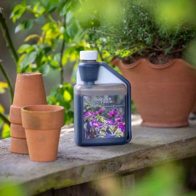 Sarah Raven Comfrey Seaweed Tonic Flüssigdünger 500ml Kalium