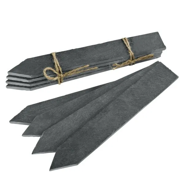 GardenMate Pflanzschilder Schiefer XL Stecker 20 cm 8er Set