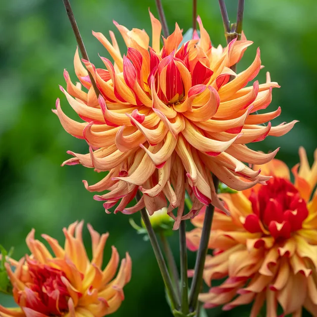 Sarah Raven Dahlia Erpeler Ley Knolle 1 Stück rosa Schnittblume