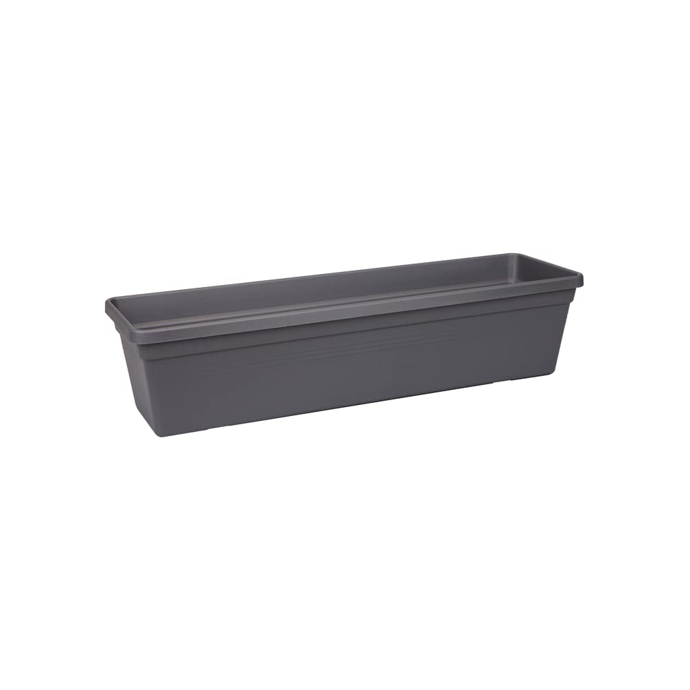 elho Green Basics Balkonkasten 40 Pflanzkasten Anthrazit Recycling