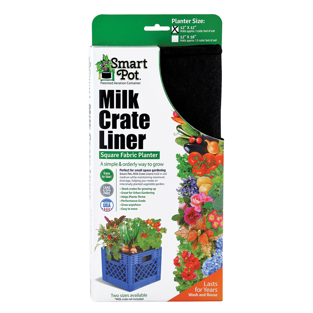 Smart Pot Milk Crate Liner Pflanzsack 30x30x30 cm