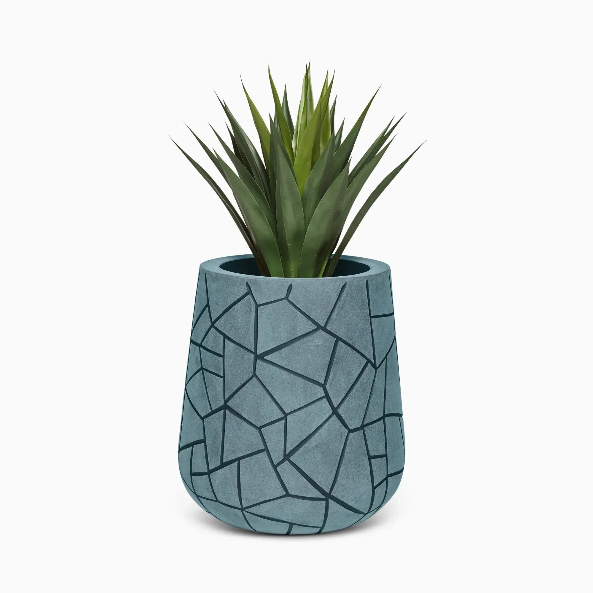 Serralunga Memory Pflanztopf Anthrazit 52x52x43 cm