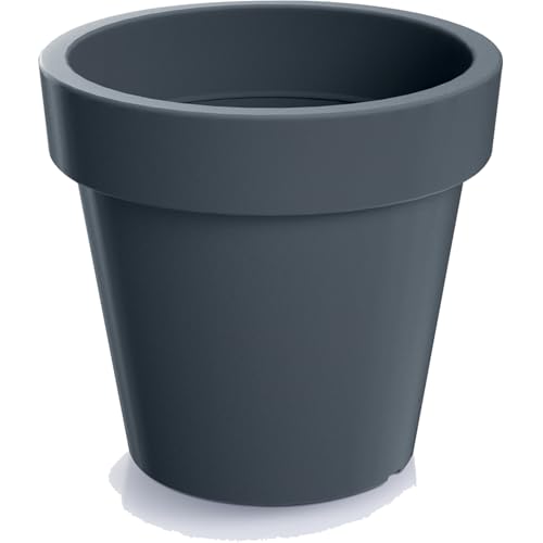 Prosperplast Tubus Blumentopf Anthrazit 58 cm frostbeständig