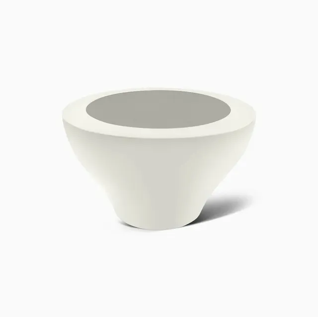 Serralunga Ming Pflanztopf Weiß 56,5 cm rund