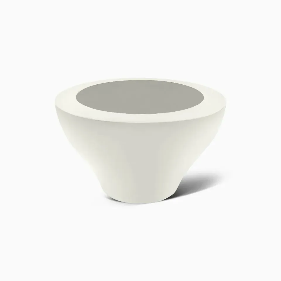 Serralunga Ming Pflanztopf Weiß 56,5 cm rund