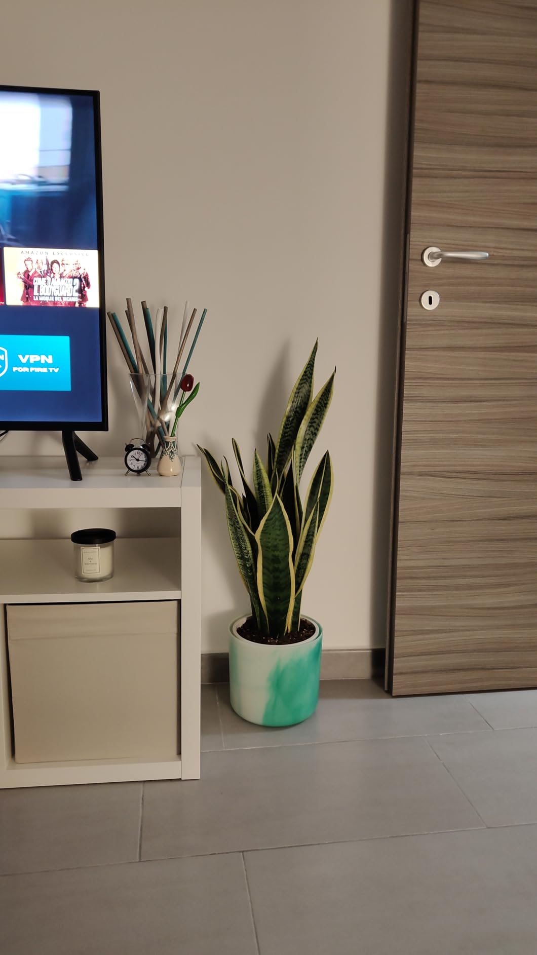 elho Ocean Collection Rund 22 Blumentopf Atlantikblau recycelt