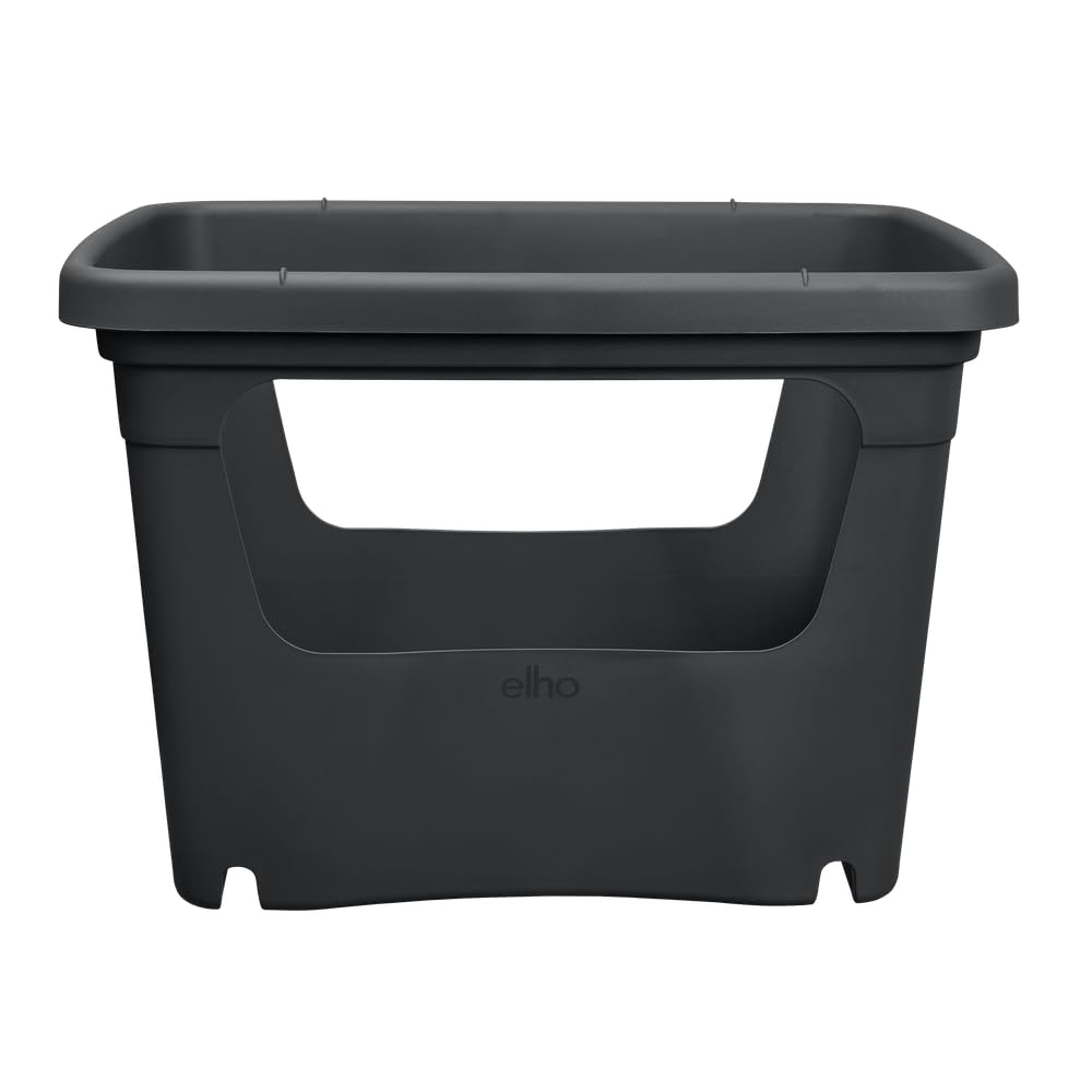elho Green Basics Stack & Grow 50 Übertopf Schwarz Gemüse