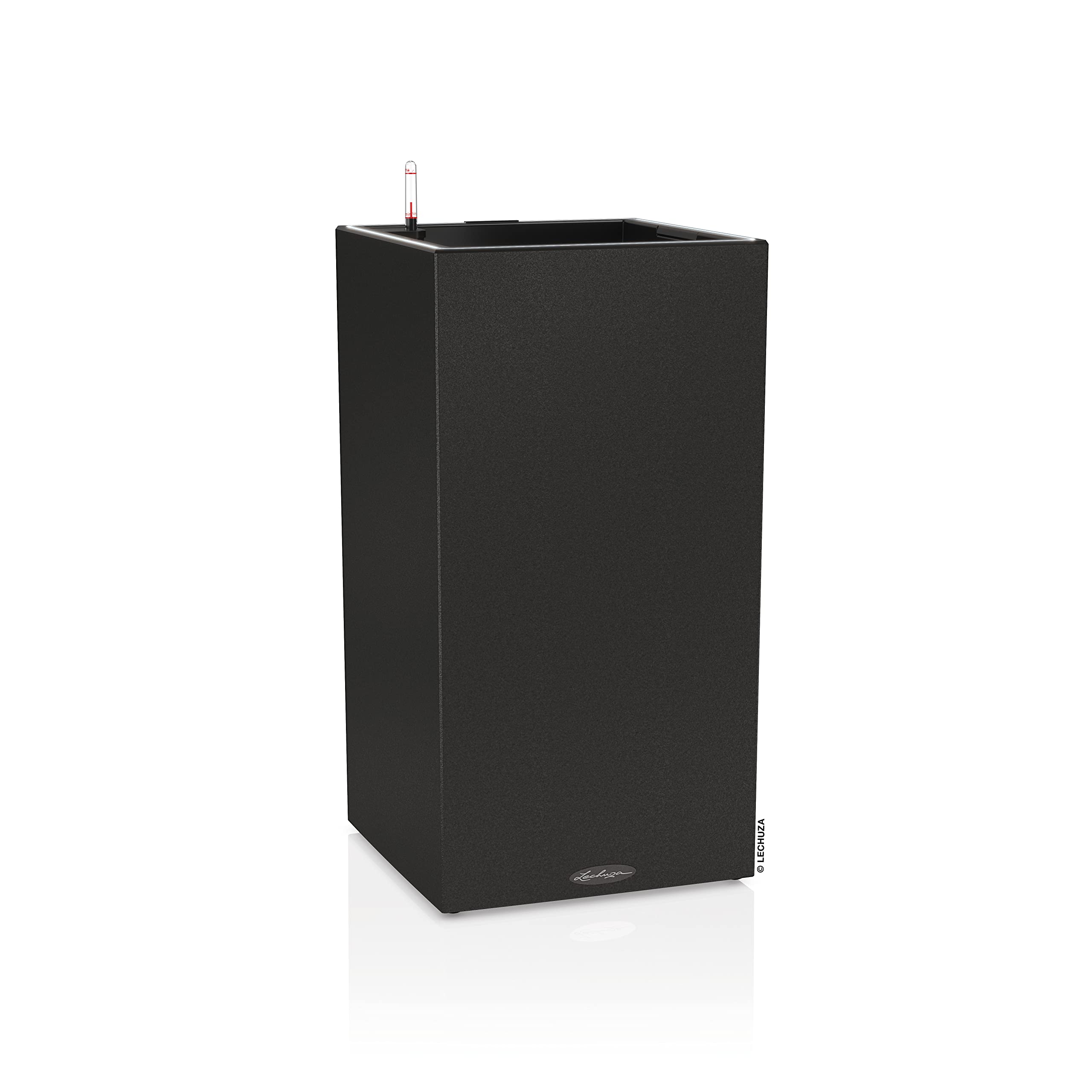 Lechuza Canto Stone 40 LED high Pflanzsäule graphitschwarz Bewässerung