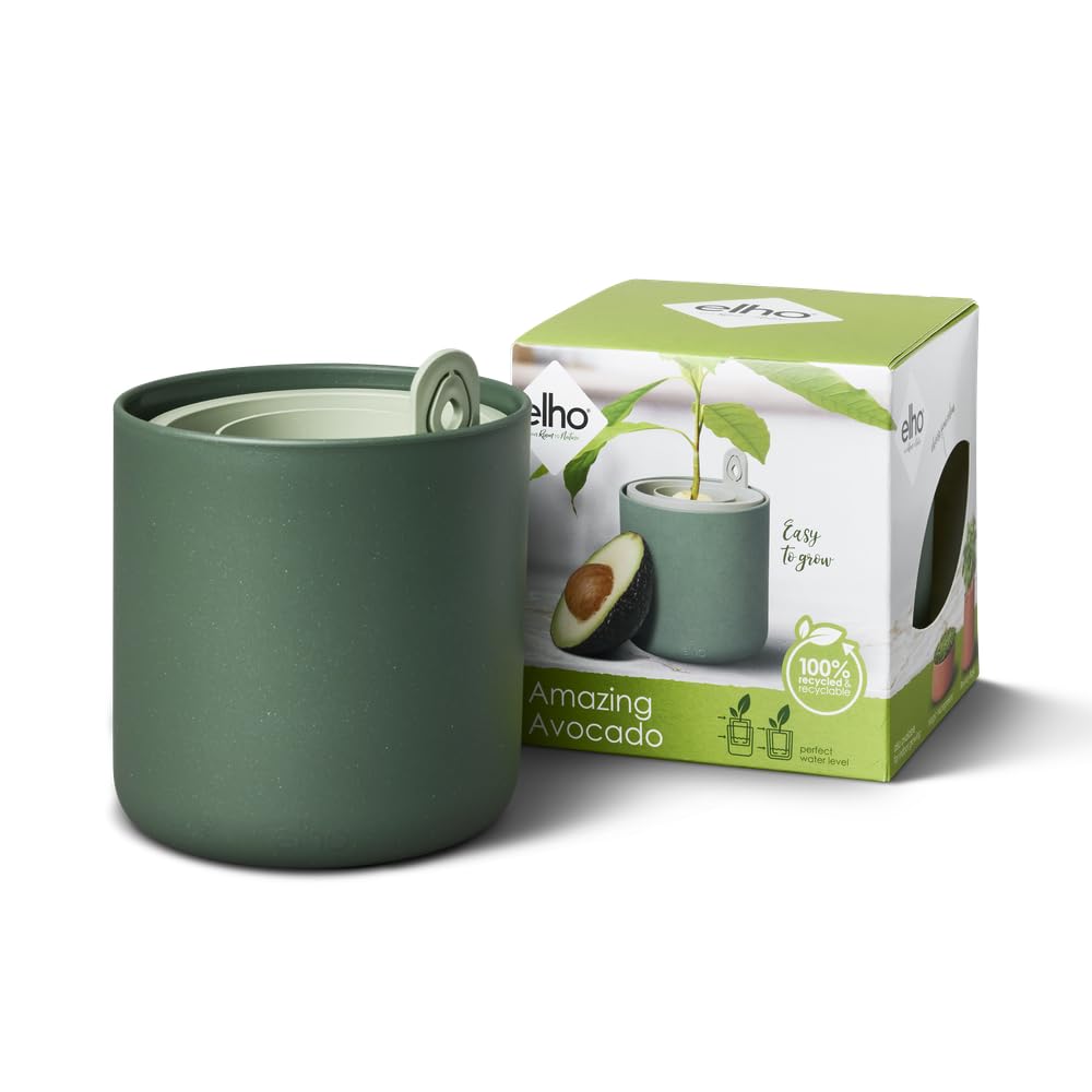 elho Amazing Avocado Pot Blumentopf leaf green 12 cm recycelt