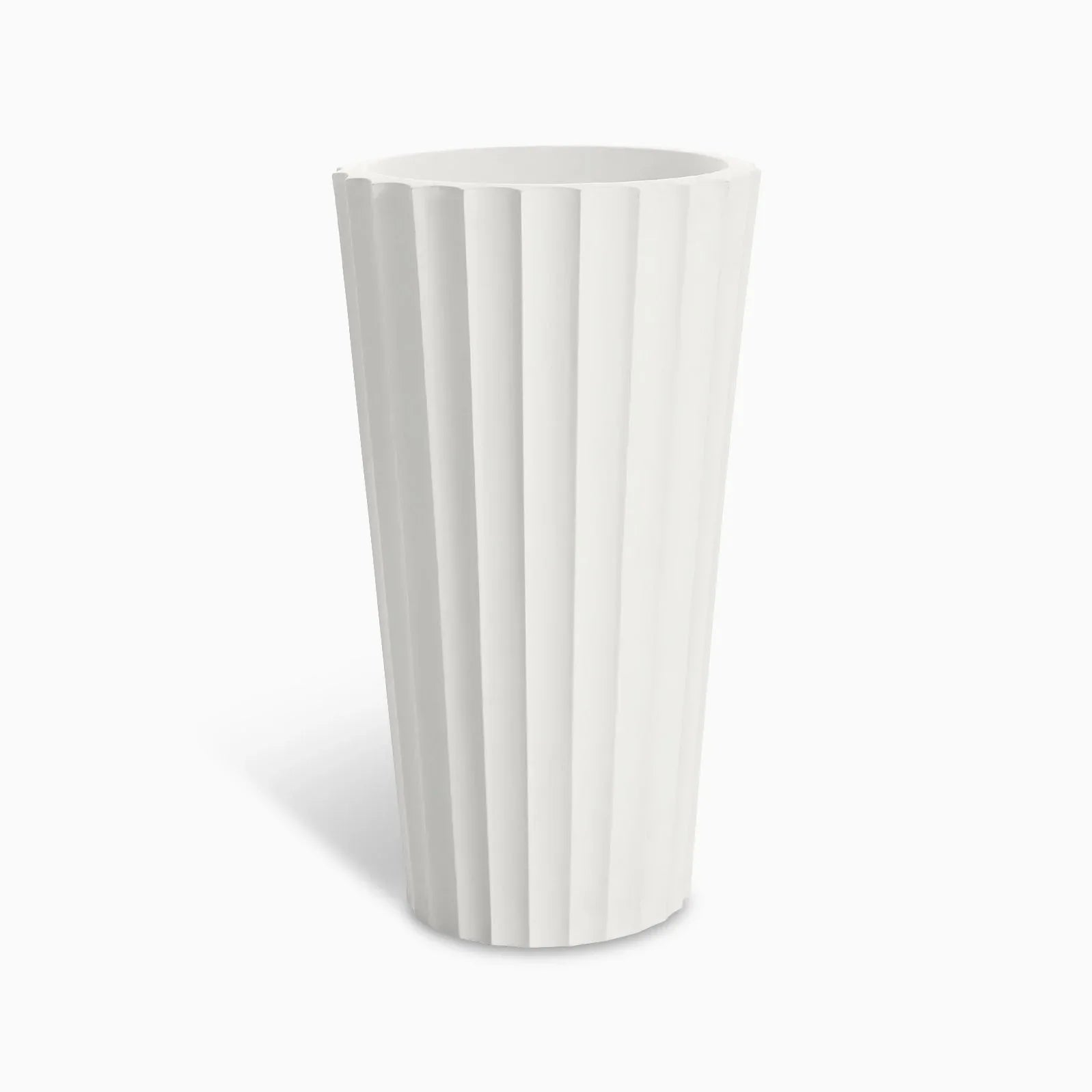 Serralunga Eufronio Pflanztopf Anthrazit reversibel