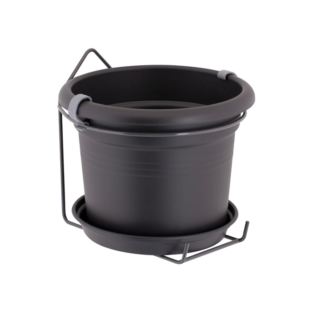 elho Green Basics Wandtopf Allin1 20 cm Lebhaft Schwarz