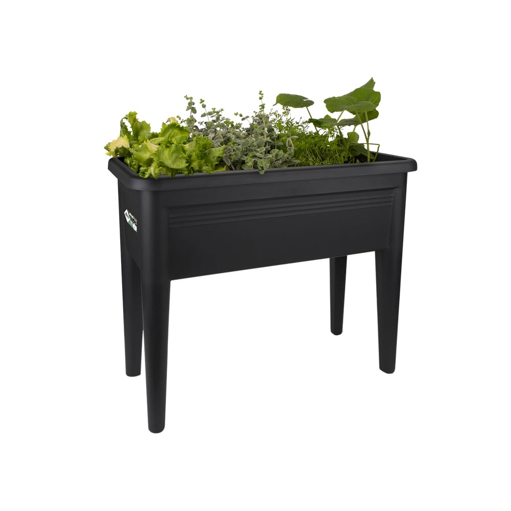 elho Green Basics Anzuchttisch XXL 75cm Living Schwarz recycelt