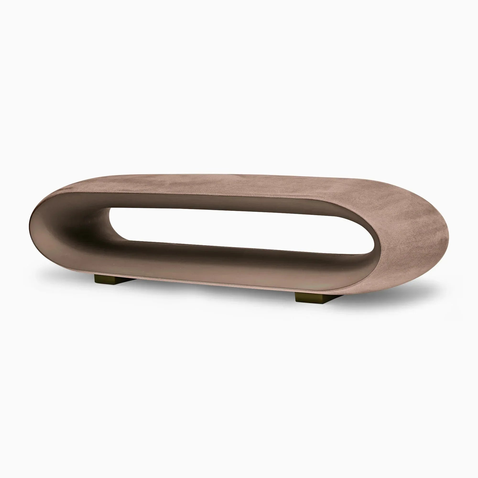 Serralunga Loop LOOP-MAN Sitzbank anthrazit Moleskin oval