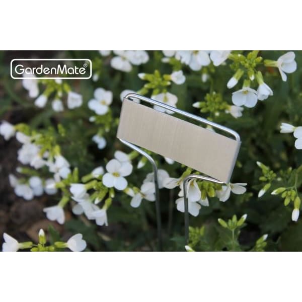 GardenMate Pflanzschilder Banner Metall 26cm 25 Stück