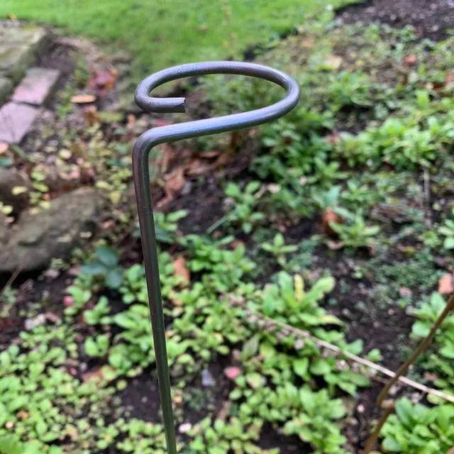Sarah Raven Plant Stakes Pflanzstäbe Stahl 90cm 10er Set Rost