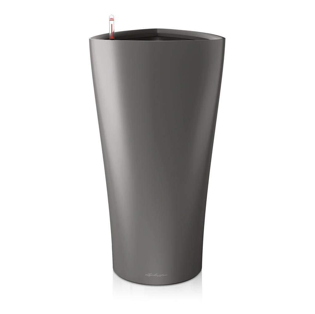 Lechuza Delta 30 Pflanzsäule anthrazit metallic 56,5 cm bewässert