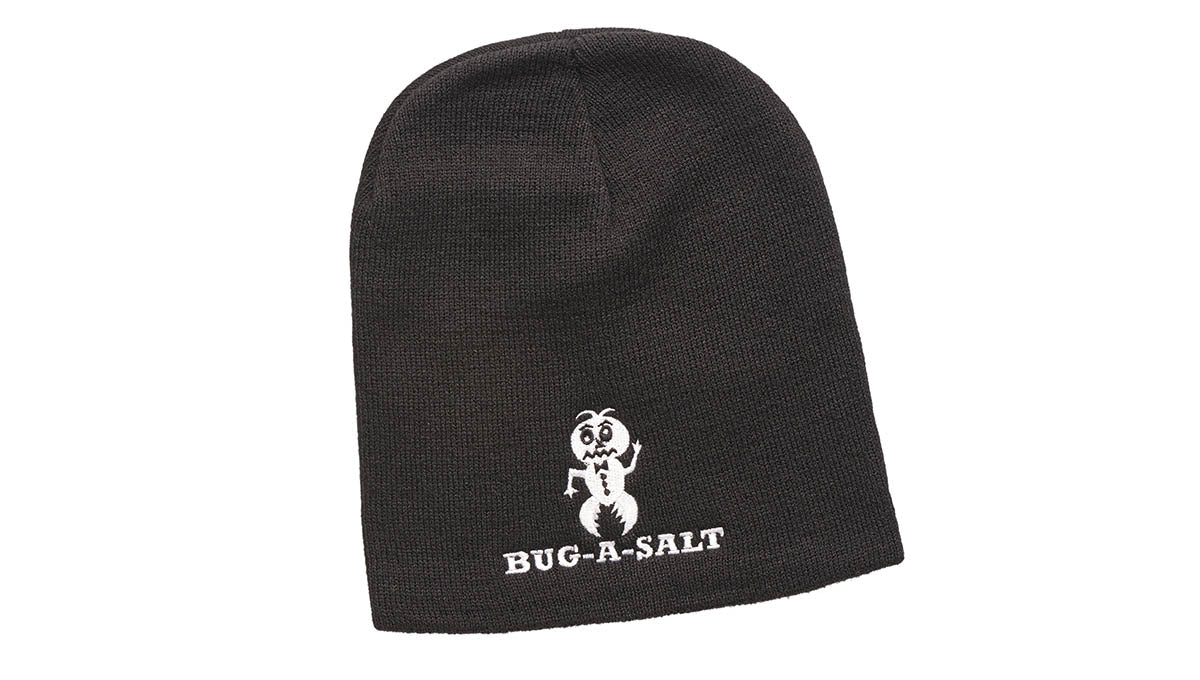 Bug-A-Salt Beanie Mütze Schwarz Acryl Einheitsgröße
