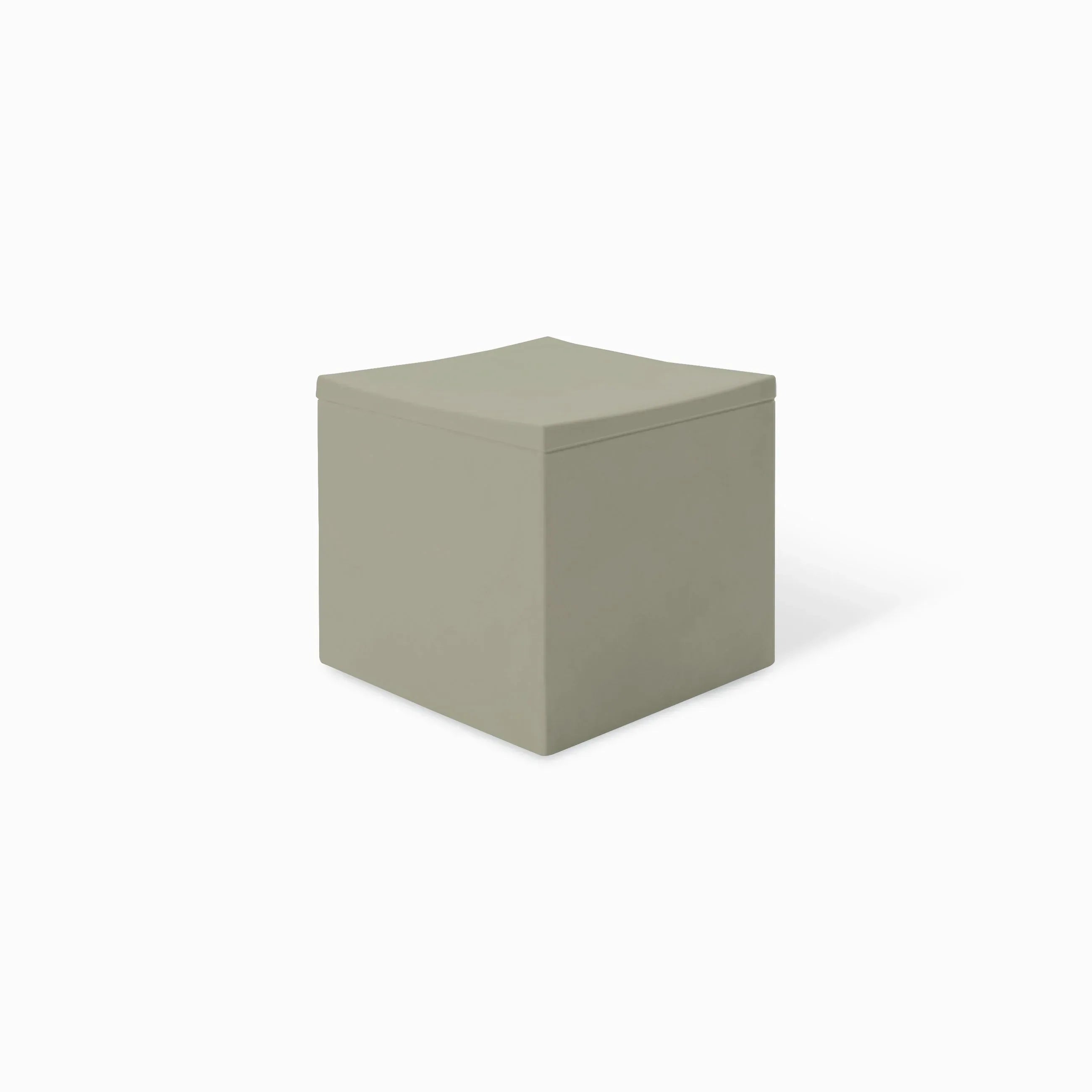 Serralunga Lounge Cube Hocker Weiß 37x37x36 eckig