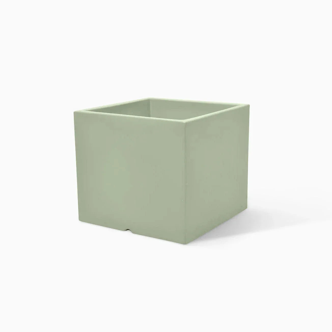 Serralunga Cubotti Deep Pflanztopf Weiß 50x50x45