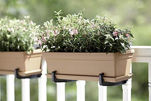elho Green Basics Untersetzer 40 Anthrazit Ø 37,3 cm Recycling