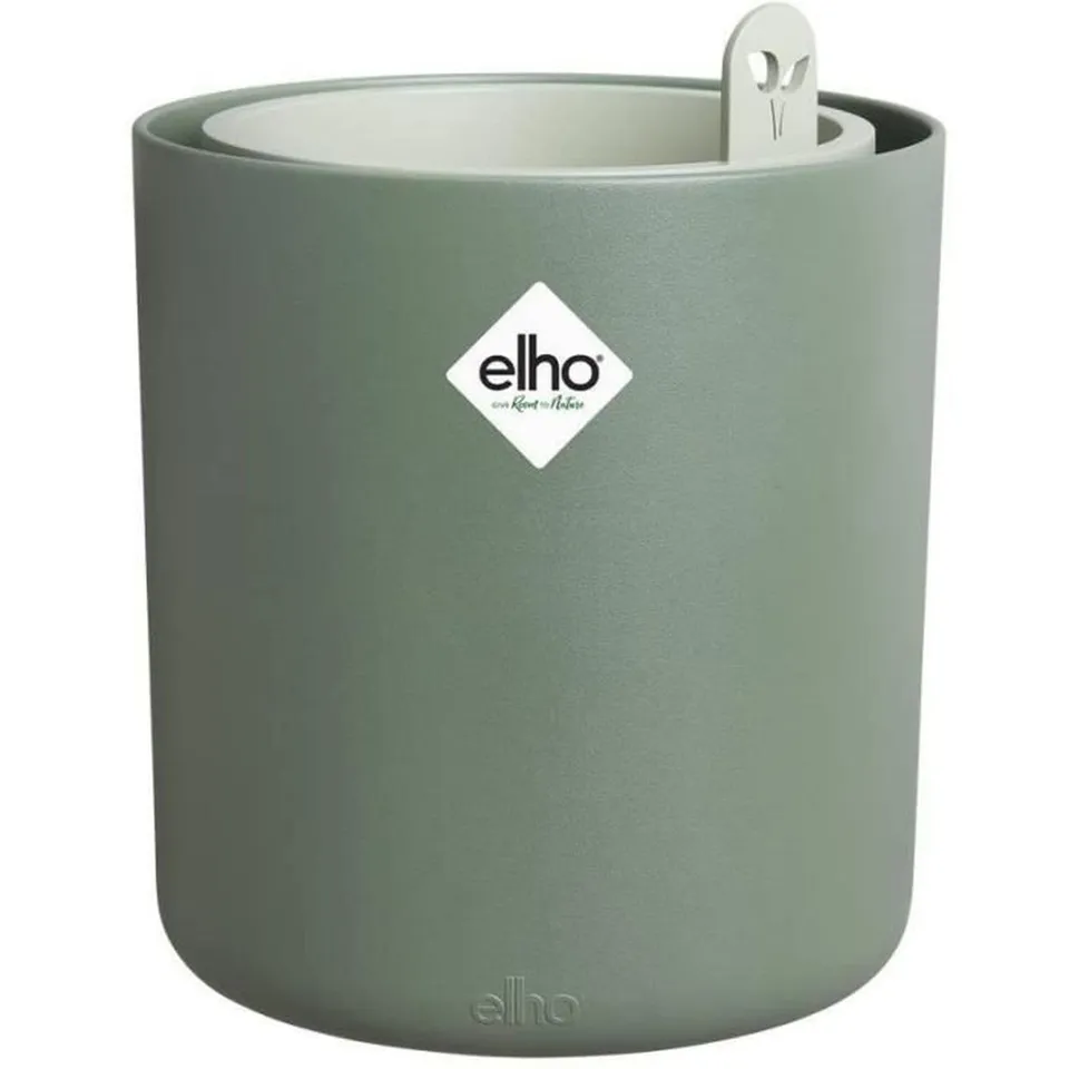 elho Bouncy Basil Pflanzentopf Leaf Green 16,5 cm selbstbewässernd