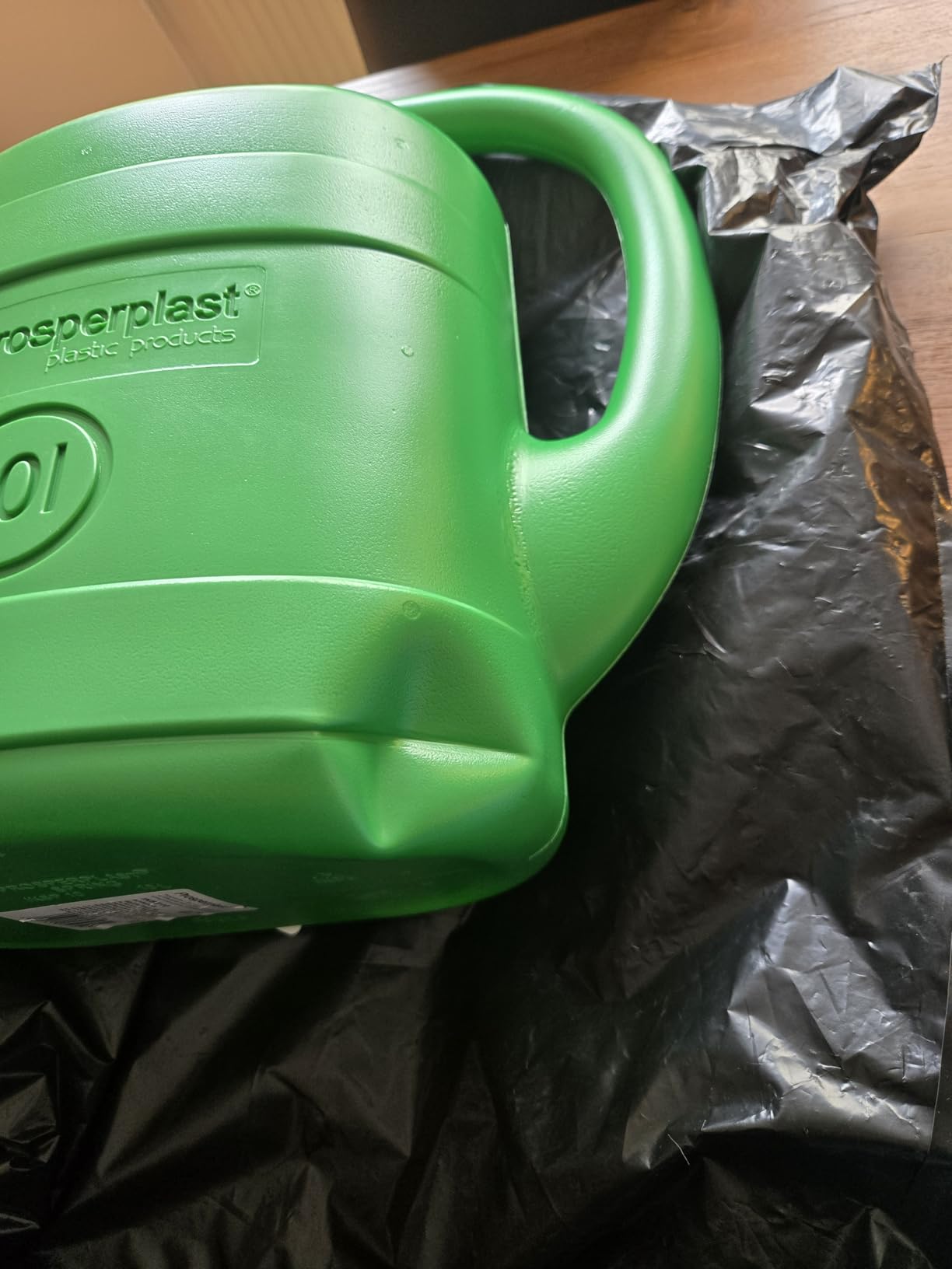 Prosperplast Classico Gießkanne 10 Liter grün 2er Set mit Brause