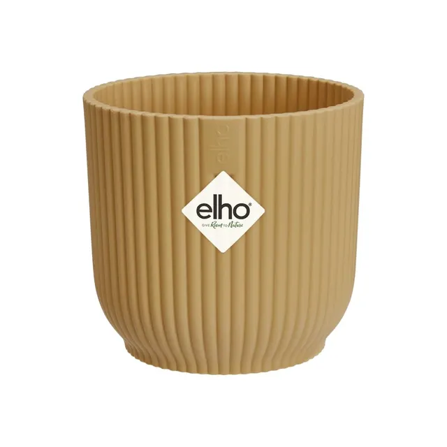elho Vibes Blumentopf Mini 7cm buttergelb rund für innen