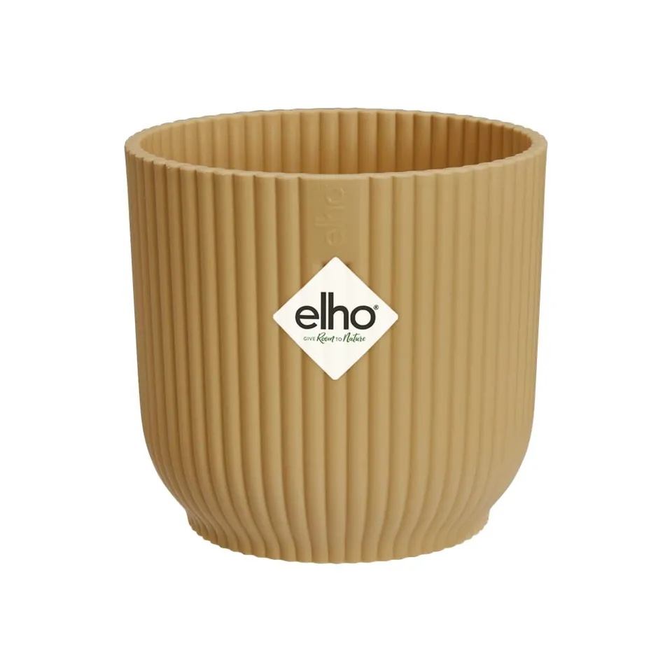 elho Vibes Blumentopf Mini 7cm buttergelb rund für innen