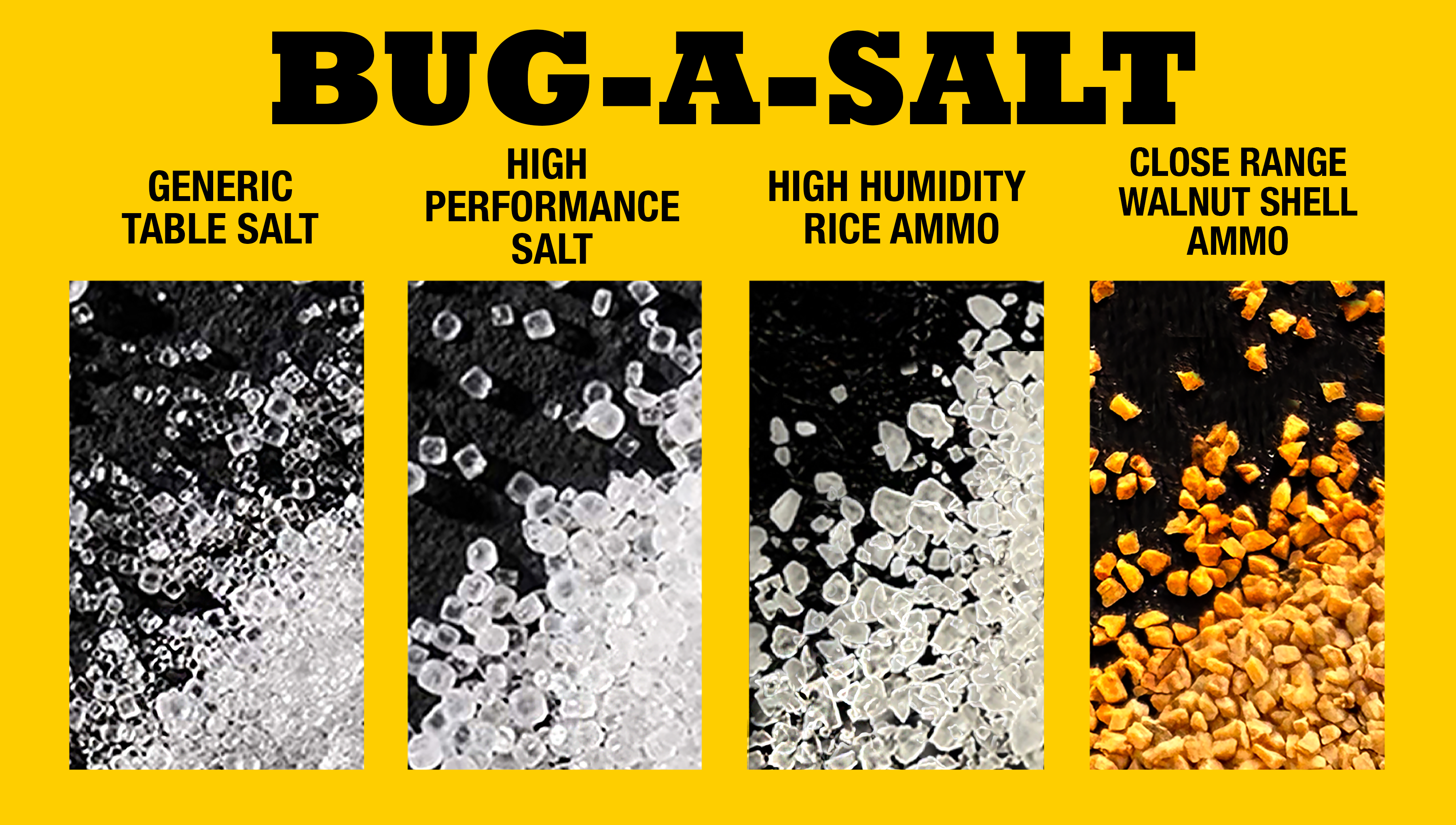 Bug-A-Salt Ammo High Humidity Rice Munition 397g Anti-Clog