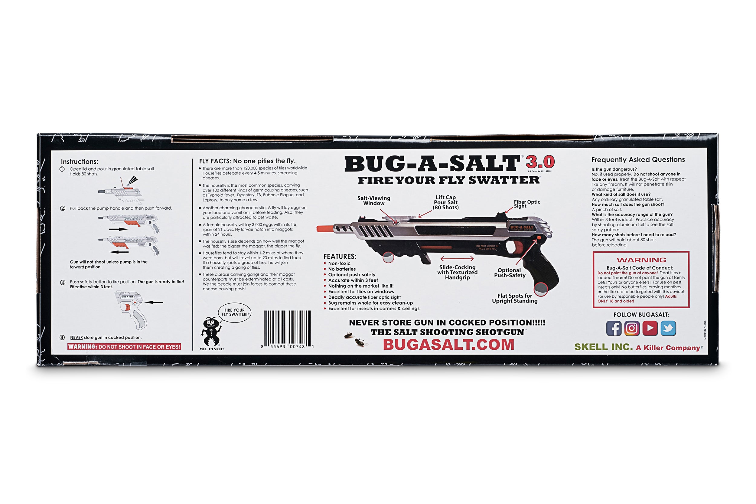 Bug-A-Salt 3.0 Advanced Combat Salzgewehr Fiber Optic