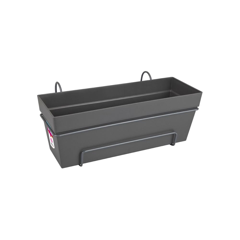 elho Loft Urban Balkonkasten All in 1 50cm Weiss Reservoir