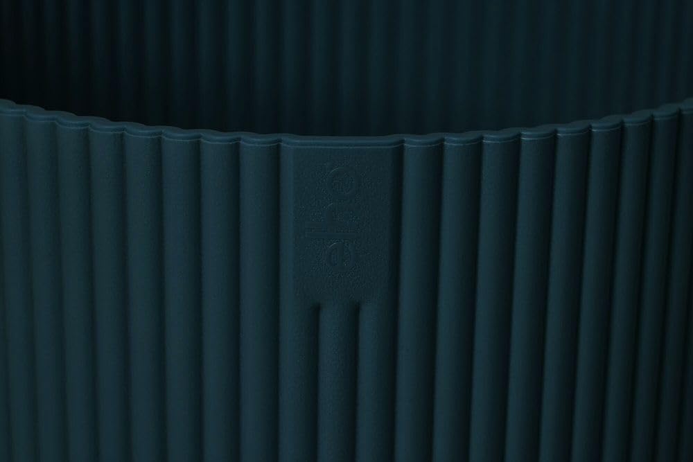 elho Vibes Fold Blumentopf Set 5-tlg tiefes Blau recycelt