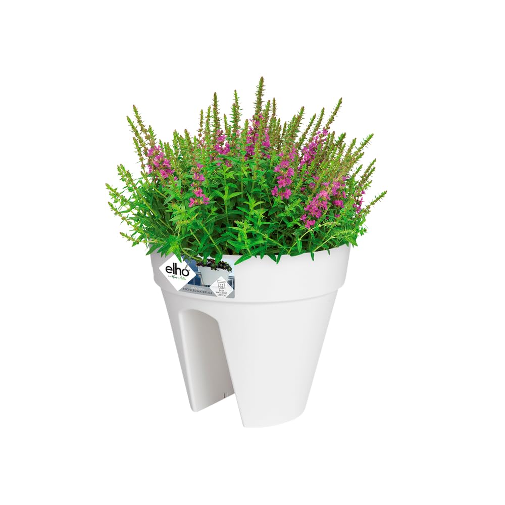 elho Loft Urban Flower Bridge 30 Balkonkasten Weiss mit Reservoir
