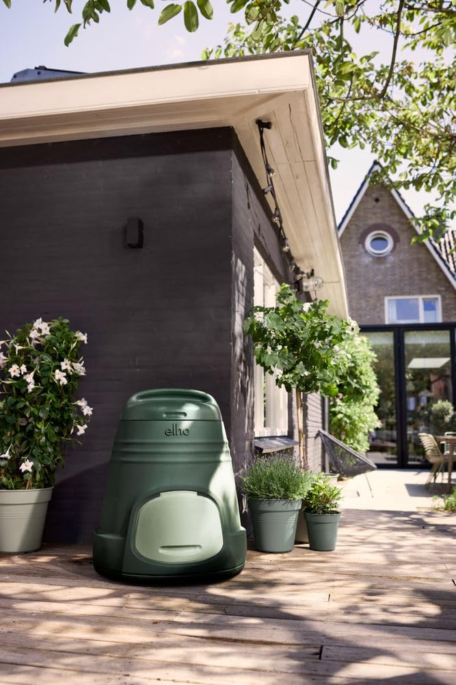 elho Green Basics Komposter 200 L Leaf Green Garten