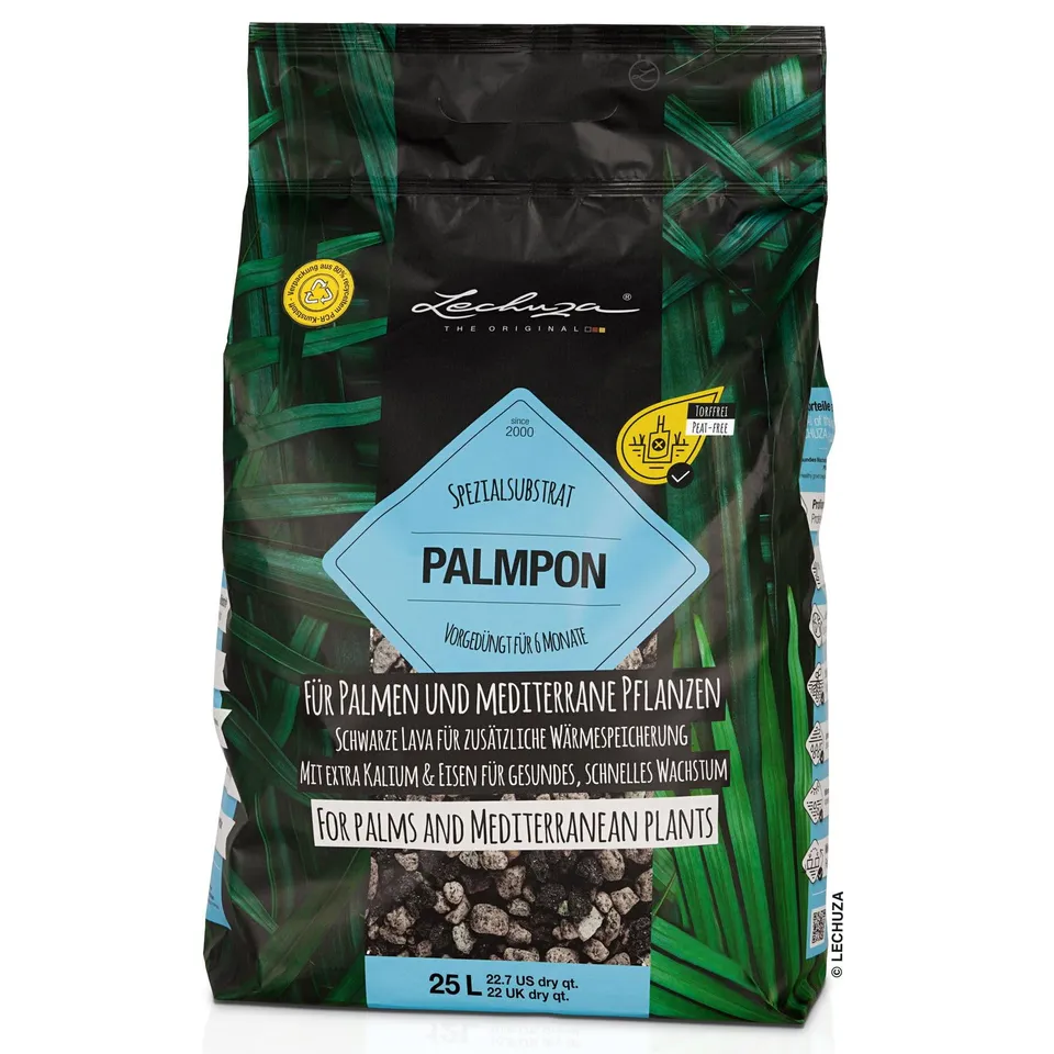 Lechuza Palmpon Pflanzsubstrat 25 Liter für Palmen torffrei