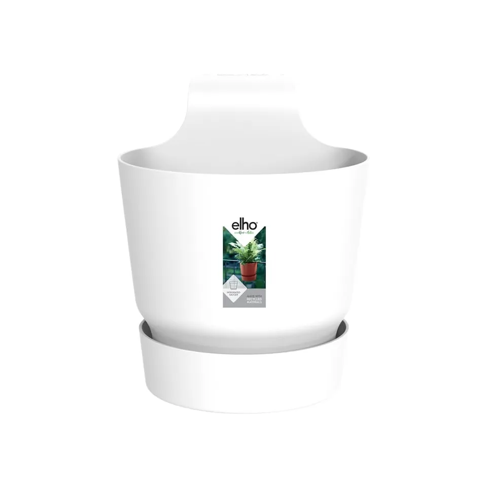 elho Greenville Easy Hanger 19,5 Balkontopf Weiss