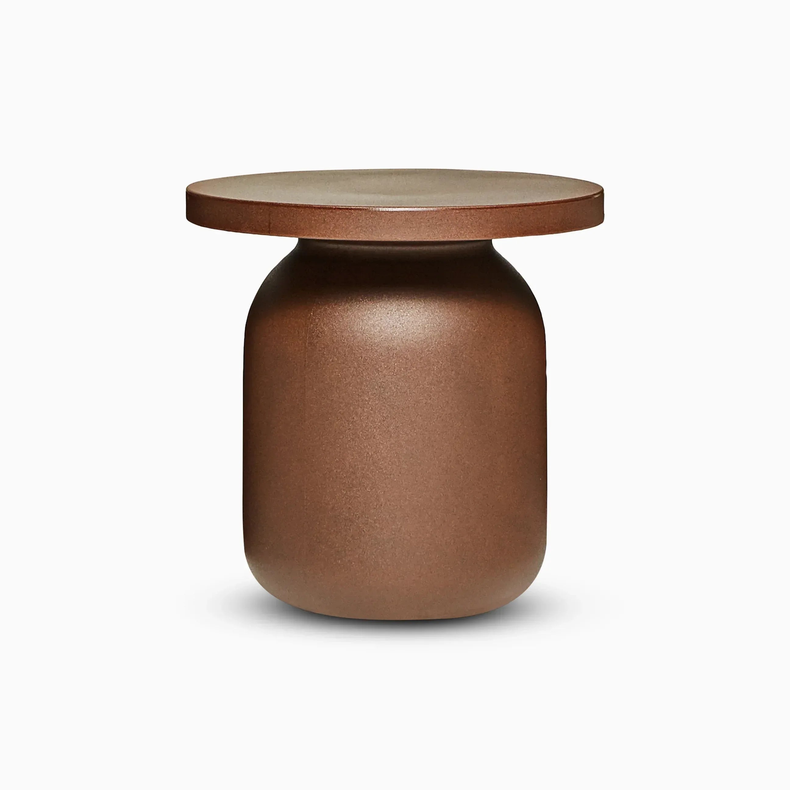 Serralunga Juju Tisch Corten Rund Outdoor Hocker