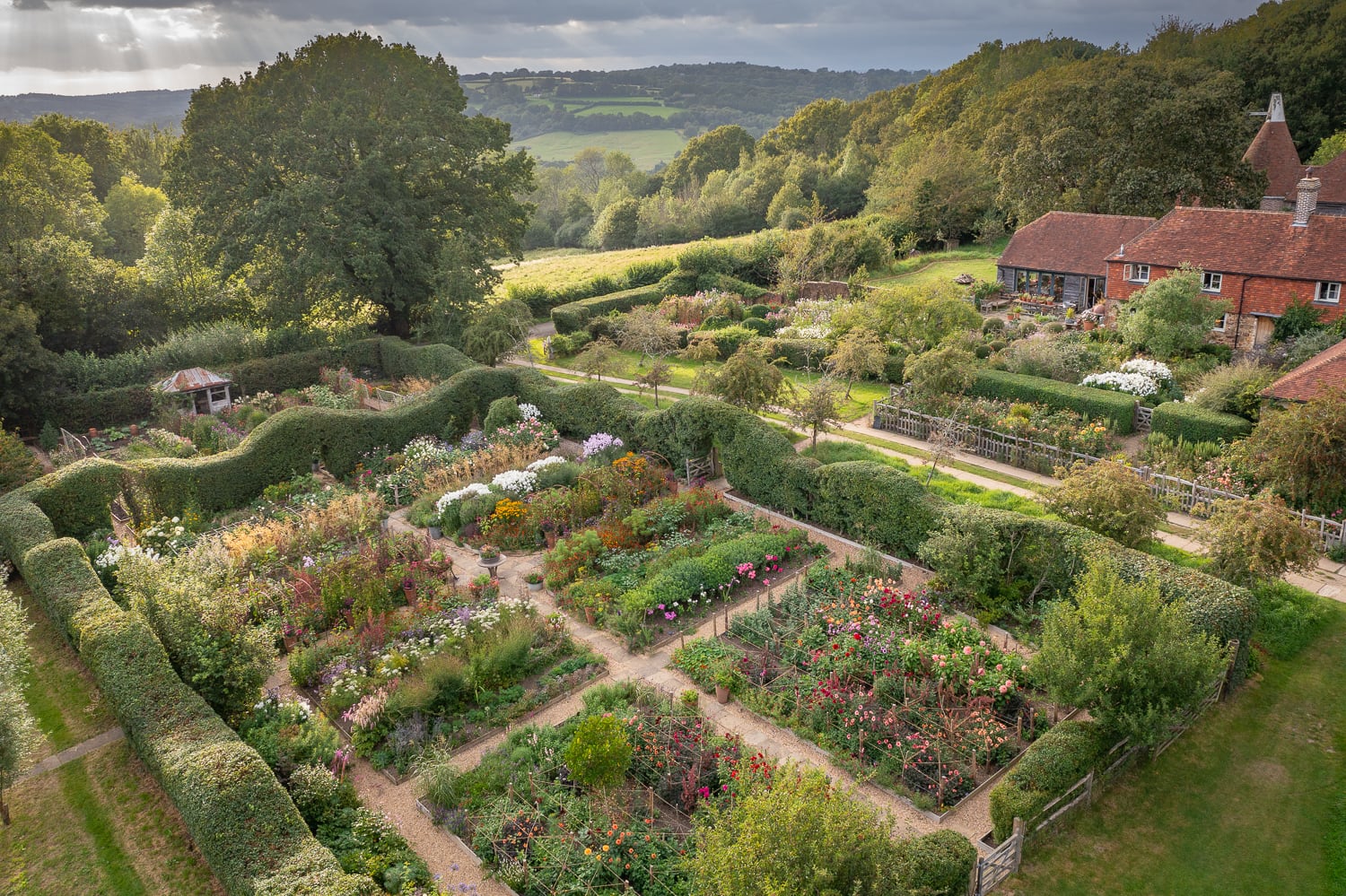 Sarah Raven Schnittblumen Kurs Perch Hill Farm September Termin
