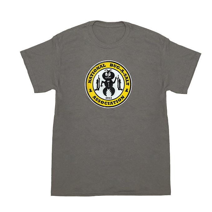 Bug-A-Salt Gear Up Association T-Shirt grau Baumwolle