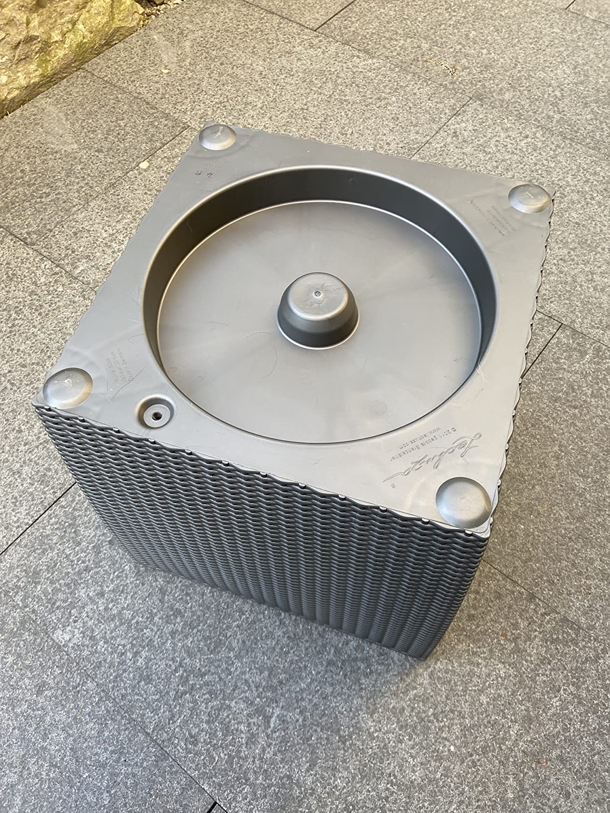 Lechuza Classico Rolluntersetzer Schwarz für 43 Pflanzroller