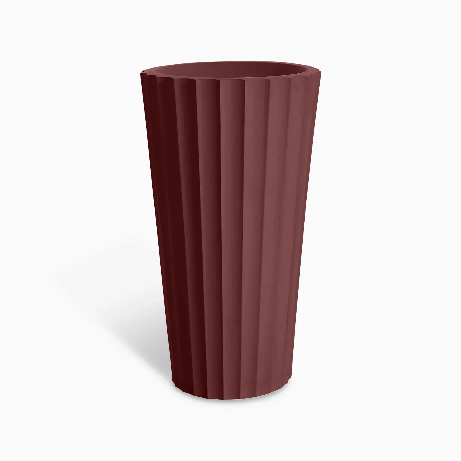 Serralunga Eufronio Pflanztopf Anthrazit reversibel
