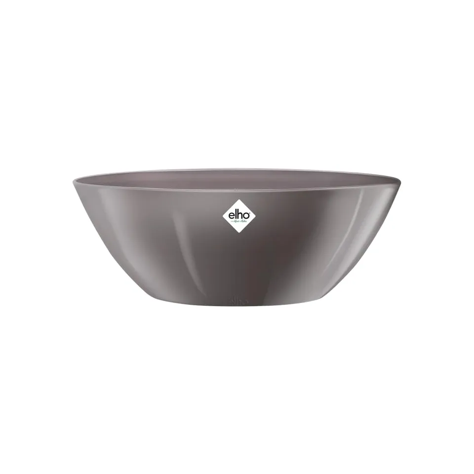 elho Brussels Diamond Oval 20 Blumentopf Oyster Pearl