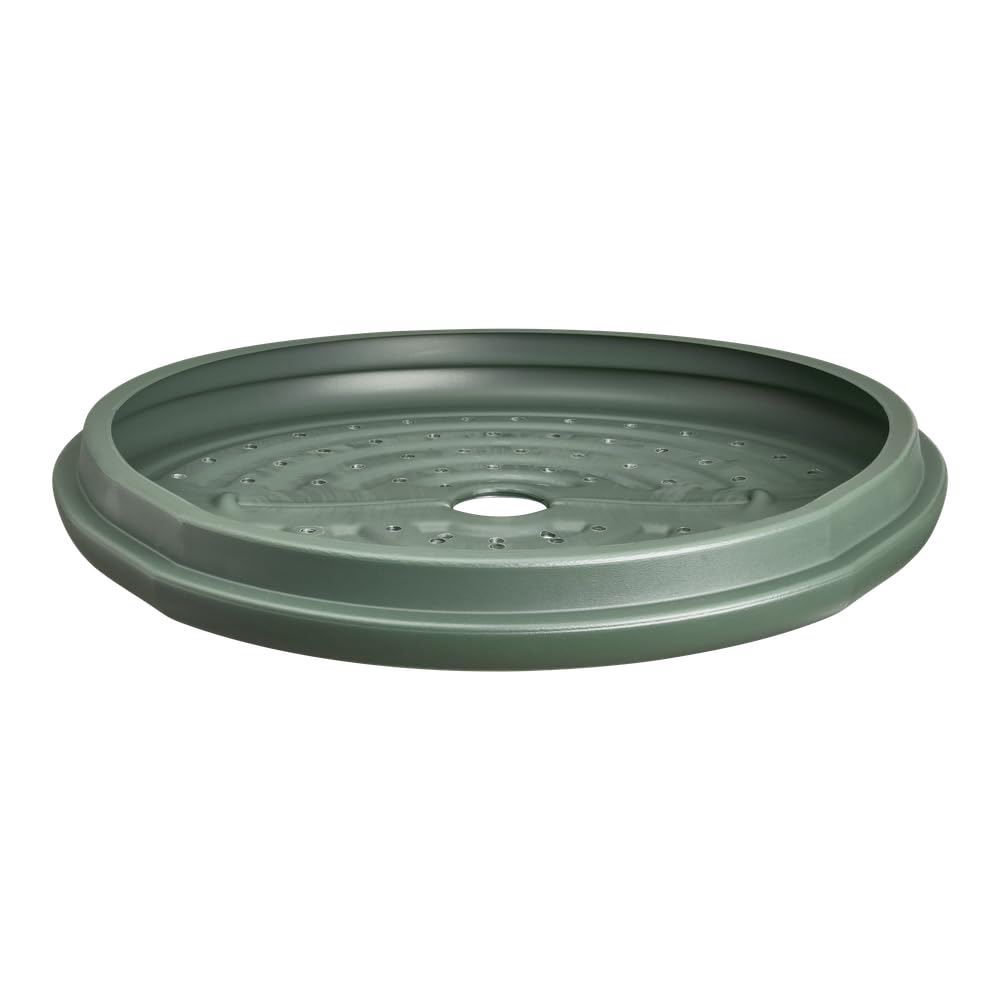 elho Green Basics Komposter Bodenplatte 200L grün 69 cm recycelt