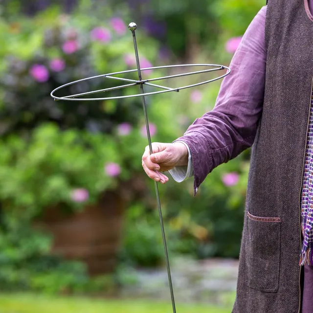 Sarah Raven Dahlia Support Pflanzenstütze 2er-Set Stahl 81cm