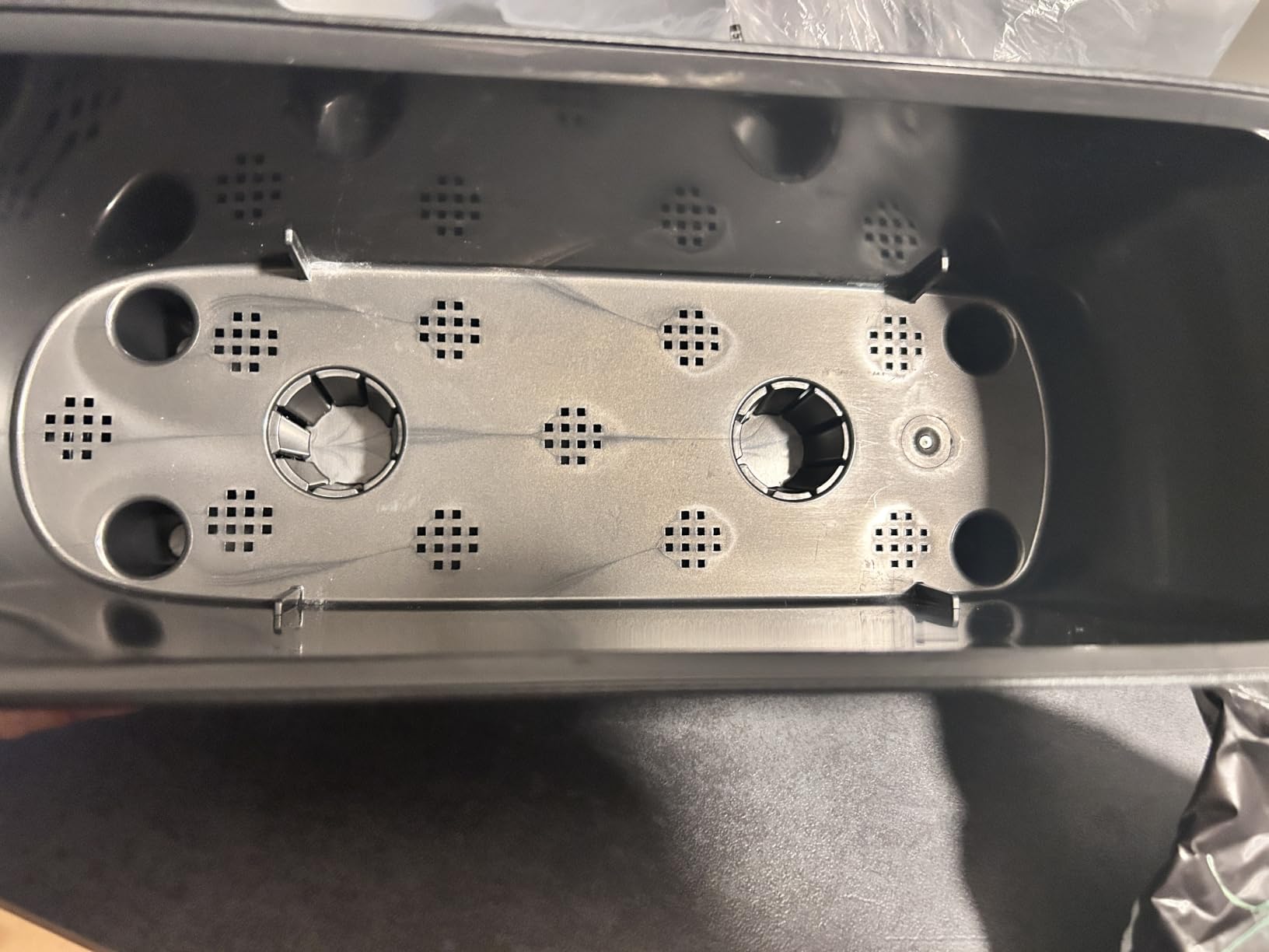 Lechuza Delta 20 Pflanzgefäß Anthrazit Metallic Bewässerung