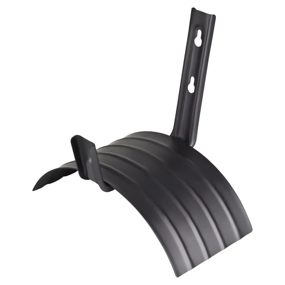 GardenMate Schlauchhalter Basic Metall für 30m schwarz