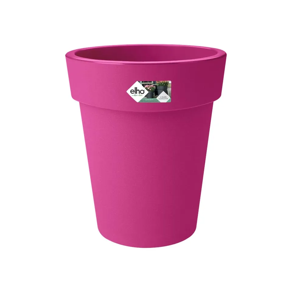 elho Green Basics Topf Blumentopf Kirschrot 35 cm hoch