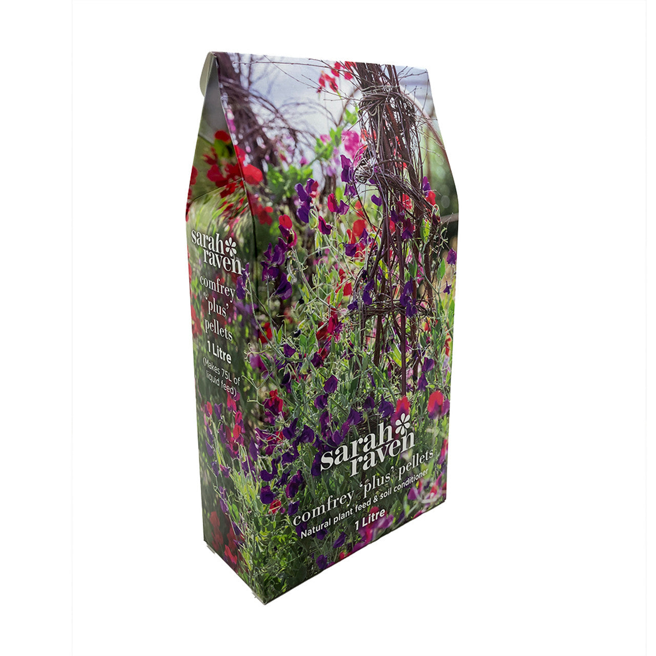 Sarah Raven Comfrey Plus Pellets Pflanzendünger 1L natürlich