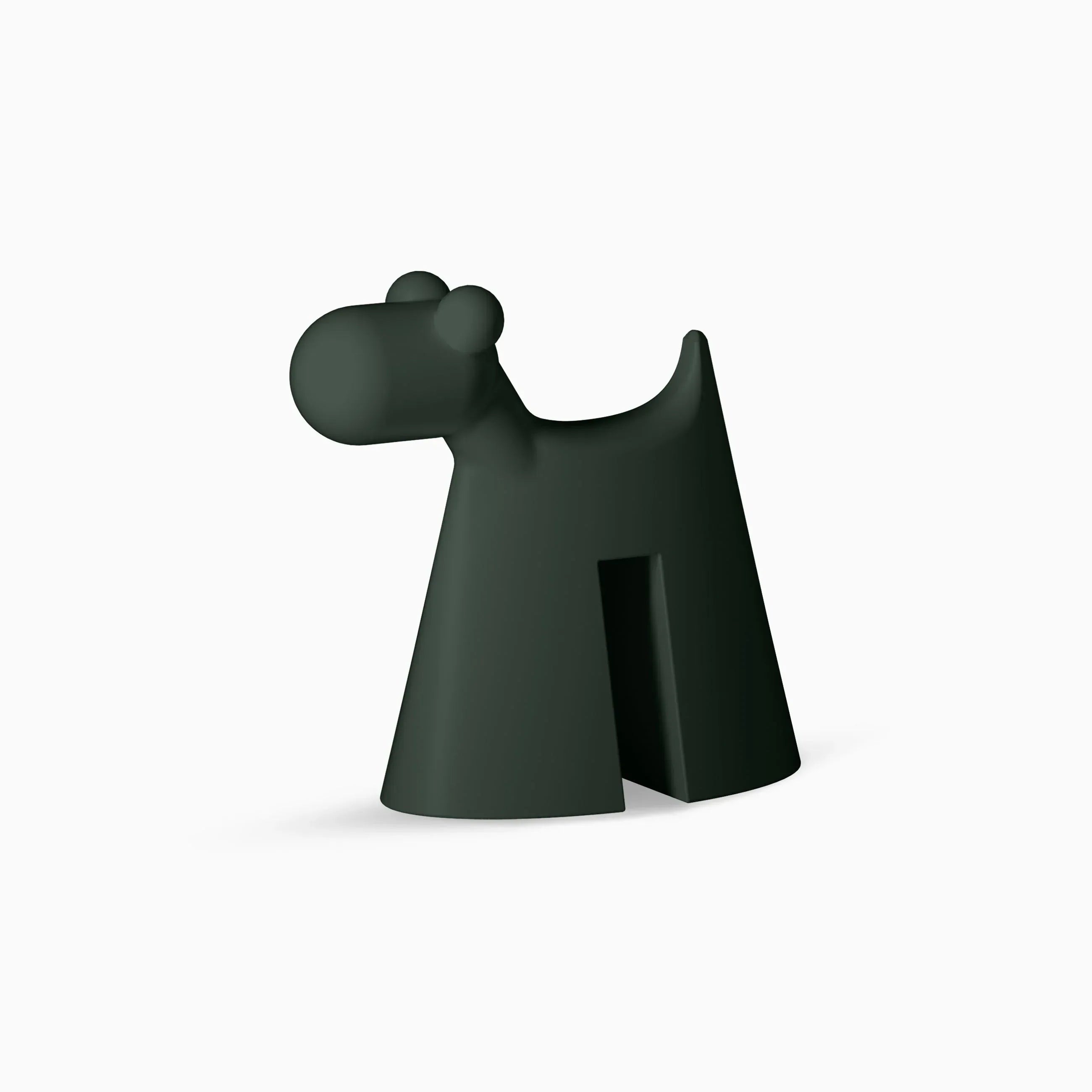 Serralunga Doggy Dekofigur Weiß Garten Hocker