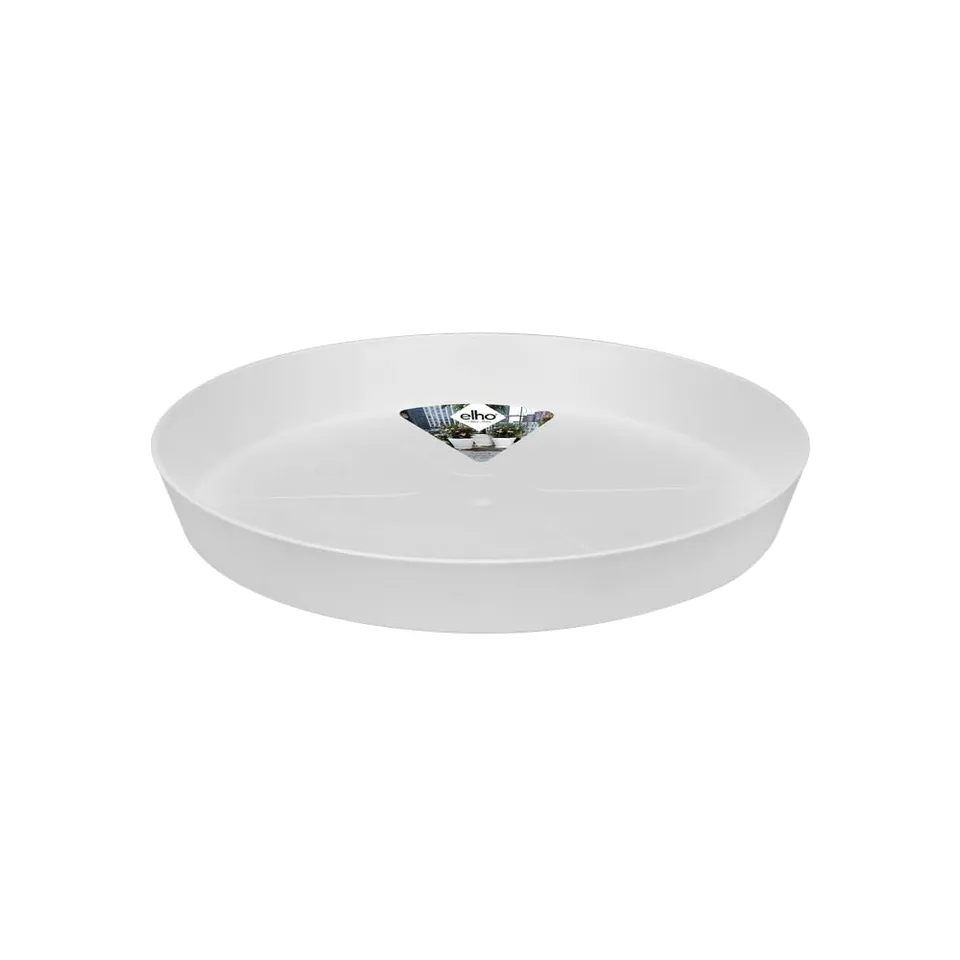 elho Loft Untersetzer Rund 14 cm Weiss Kunststoff